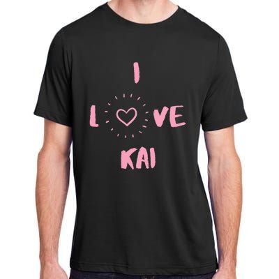 I Love Kai I Heart Kai Fun Kai Adult ChromaSoft Performance T-Shirt