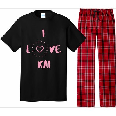 I Love Kai I Heart Kai Fun Kai Pajama Set