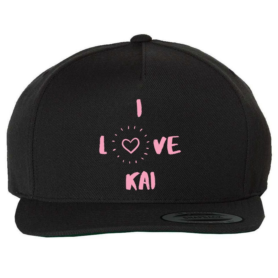 I Love Kai I Heart Kai Fun Kai Wool Snapback Cap