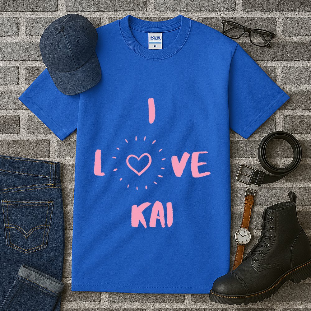 I Love Kai I Heart Kai Fun Kai Tall T-Shirt