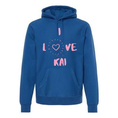 I Love Kai I Heart Kai Fun Kai Premium Hoodie