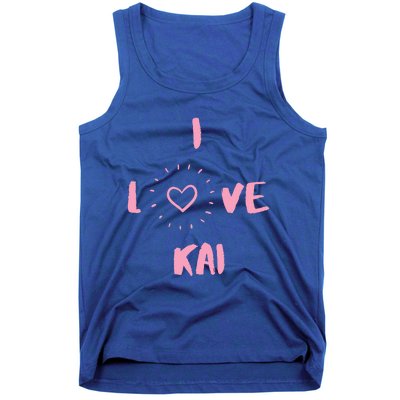 I Love Kai I Heart Kai Fun Kai Tank Top