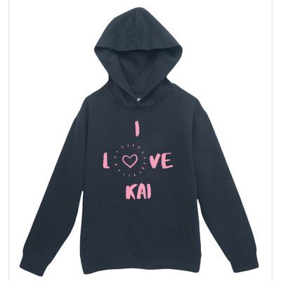 I Love Kai I Heart Kai Fun Kai Urban Pullover Hoodie