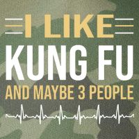 I Like Kung Fu And Maybe 3 People Legacy Tie Dye Trucker Hat