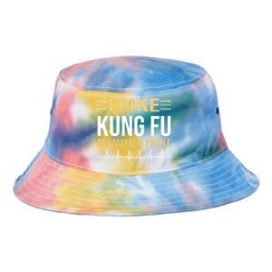 I Like Kung Fu And Maybe 3 People Tie Dye Newport Bucket Hat