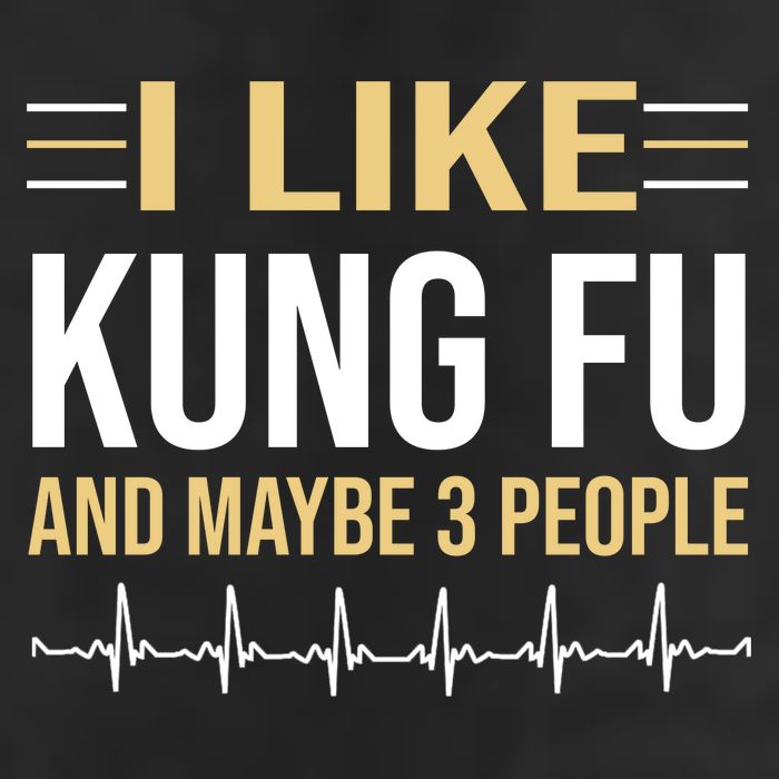 I Like Kung Fu And Maybe 3 People Cool Comfort Performance Bucket Hat