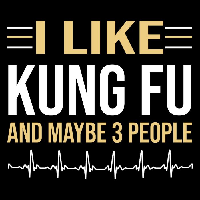 I Like Kung Fu And Maybe 3 People 7-Panel Snapback Hat