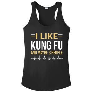 I Like Kung Fu And Maybe 3 People Ladies PosiCharge Competitor Racerback Tank