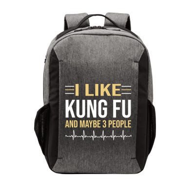 I Like Kung Fu And Maybe 3 People Vector Backpack