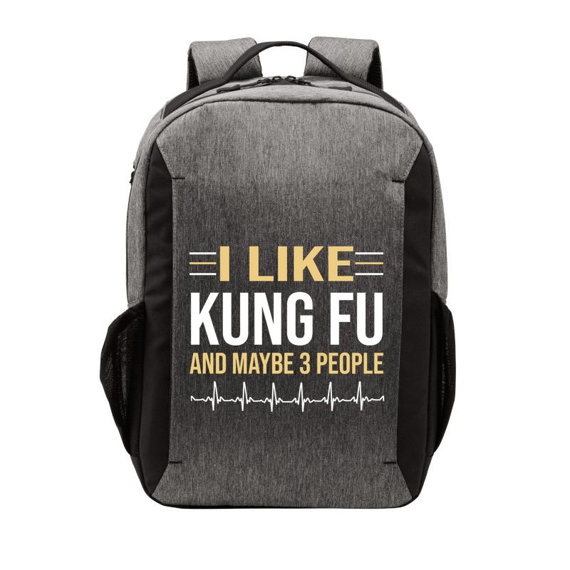 I Like Kung Fu And Maybe 3 People Vector Backpack