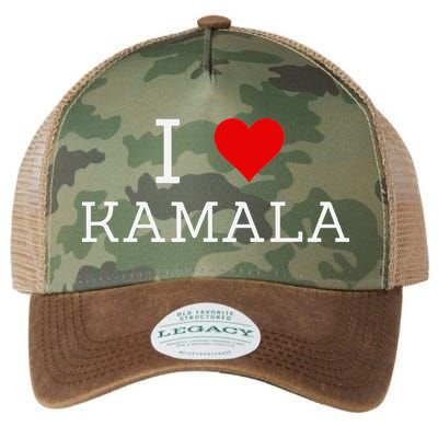 I Love Kamala Legacy Tie Dye Trucker Hat