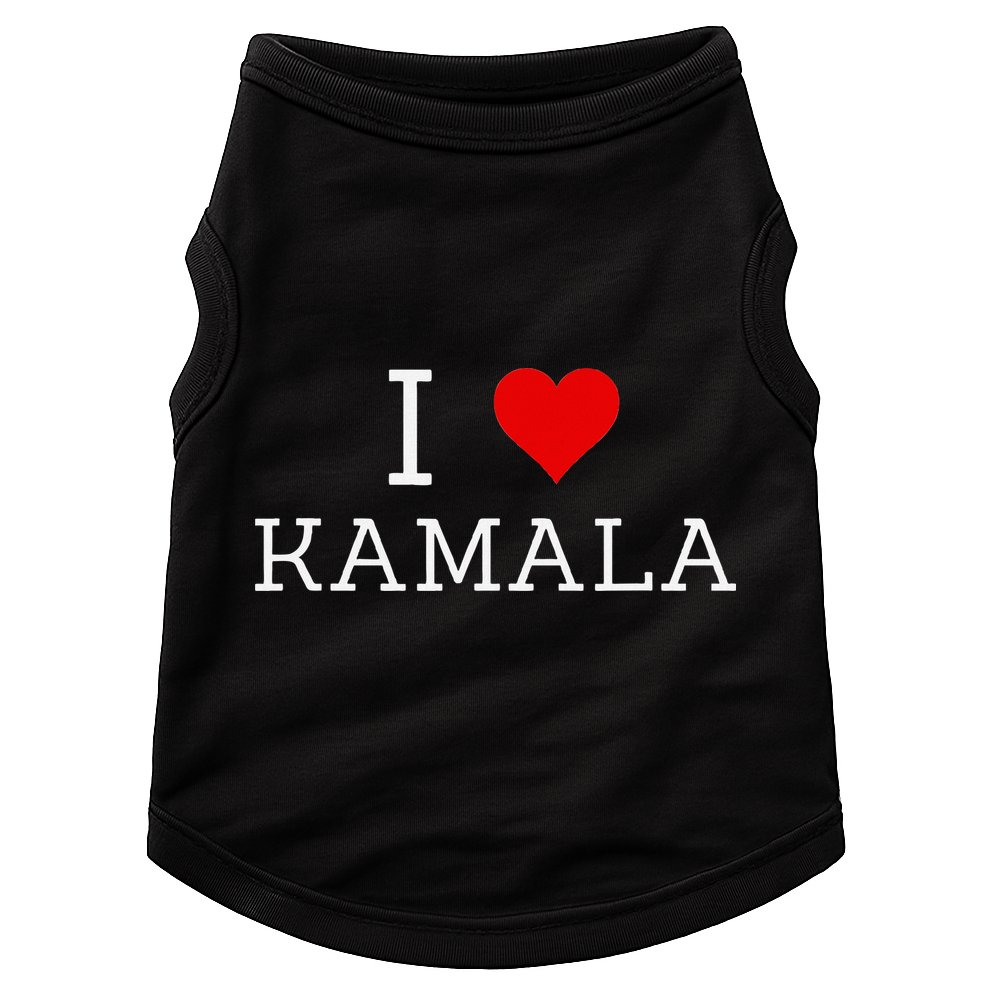 I Love Kamala Doggie Tank