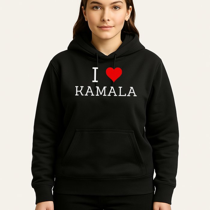 I Love Kamala Hoodie