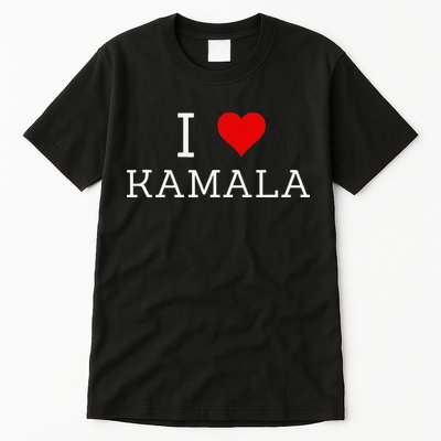 I Love Kamala Tall T-Shirt