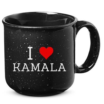 I Love Kamala 15oz Campfire Ceramic Mug