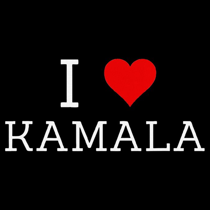 I Love Kamala Drawstring Bag