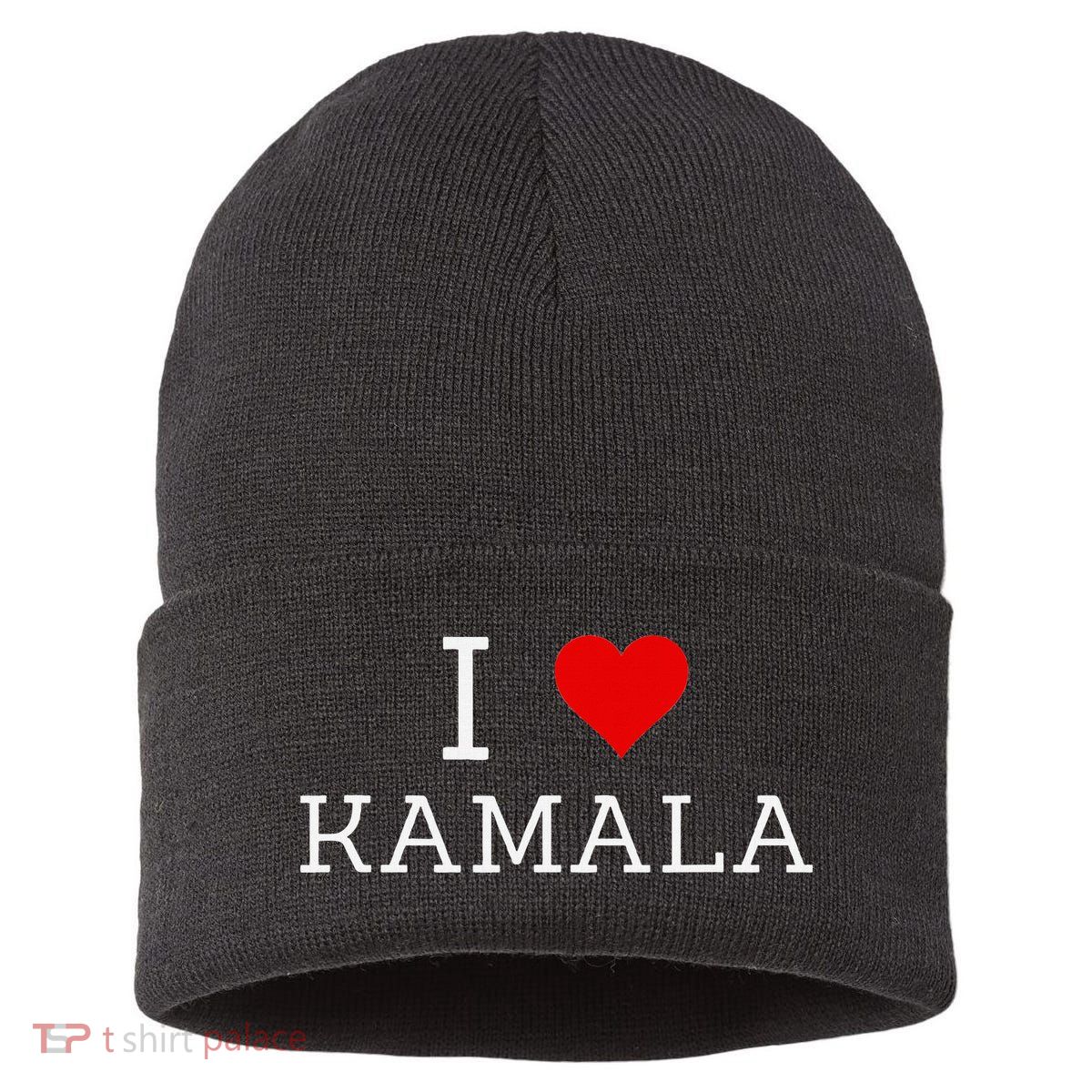 I Love Kamala Sustainable Knit Beanie