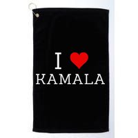 I Love Kamala Golf Towel