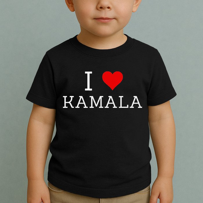 I Love Kamala Toddler T-Shirt