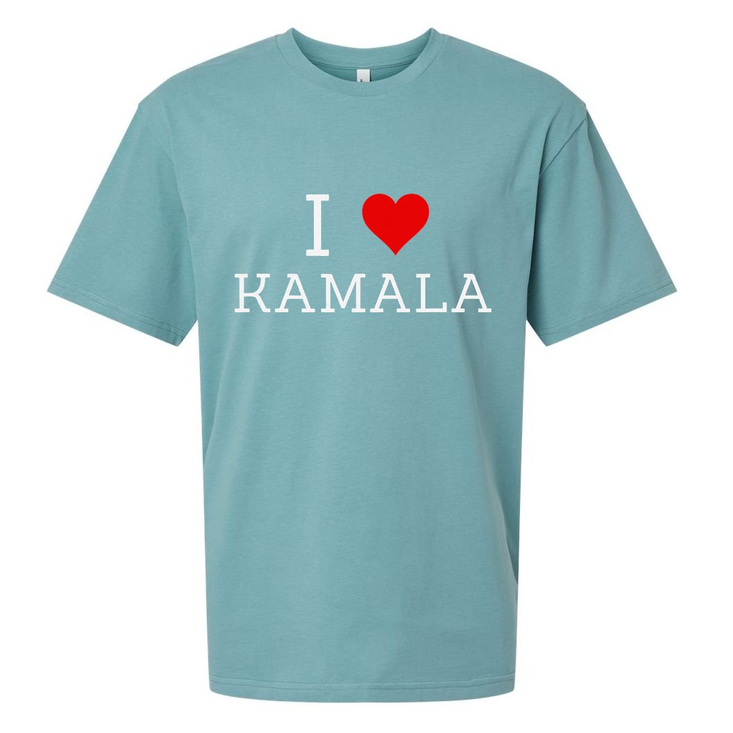 I Love Kamala Sueded Cloud Jersey T-Shirt