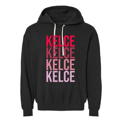 I Love K.E.L.C.E First Name K.E.L.C.E Garment-Dyed Fleece Hoodie