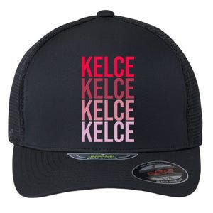 I Love K.E.L.C.E First Name K.E.L.C.E Flexfit Unipanel Trucker Cap