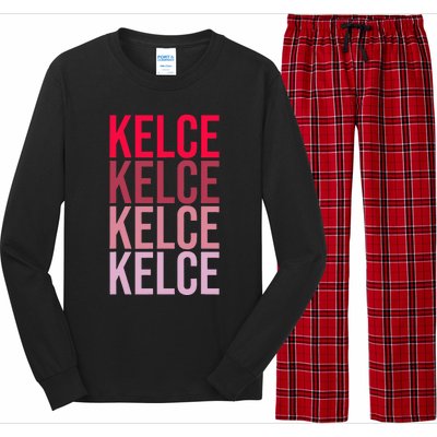 I Love K.E.L.C.E First Name K.E.L.C.E Long Sleeve Pajama Set