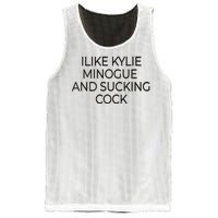 I Like Kylie Minogue And Sucking Cock Mesh Reversible Basketball Jersey Tank