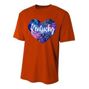 I Love Kentucky Usa Gift Performance Sprint T-Shirt