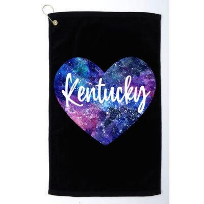 I Love Kentucky Usa Gift Golf Towel
