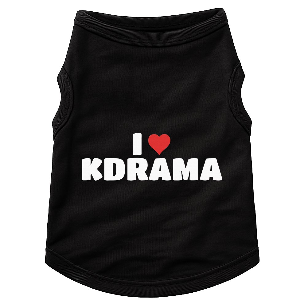 I Love Kdrama Doggie Tank