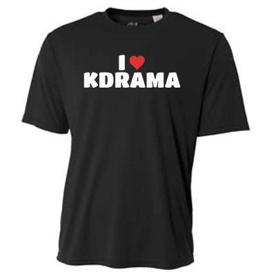 I Love Kdrama Cooling Performance Crew T-Shirt