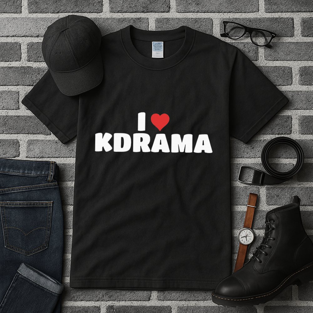 I Love Kdrama Tall T-Shirt