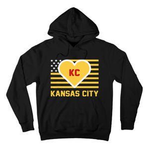 I Love Kansas City Kc Tall Hoodie