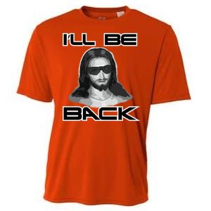 I'll Be Back Jesus Cooling Performance Crew T-Shirt