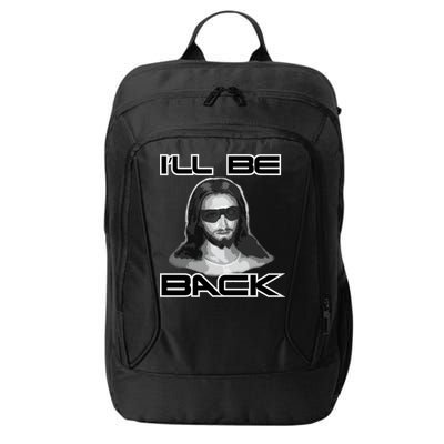 I'll Be Back Jesus City Backpack