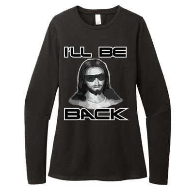 I'll Be Back Jesus Womens CVC Long Sleeve Shirt