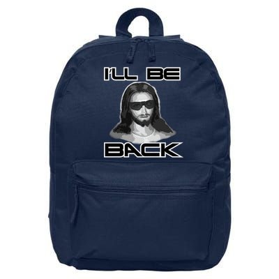 I'll Be Back Jesus 16 in Basic Backpack