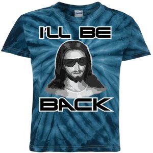 I'll Be Back Jesus Kids Tie-Dye T-Shirt