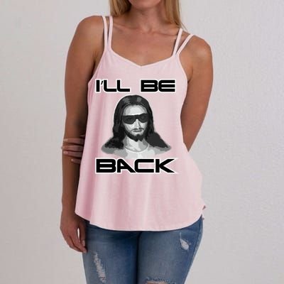 I'll Be Back Jesus Women's Strappy Tank