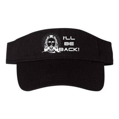 I'll Be Back Jesus Funny Visor