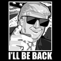 I'll Be Back Terminator Trump 2024 Election City Backpack