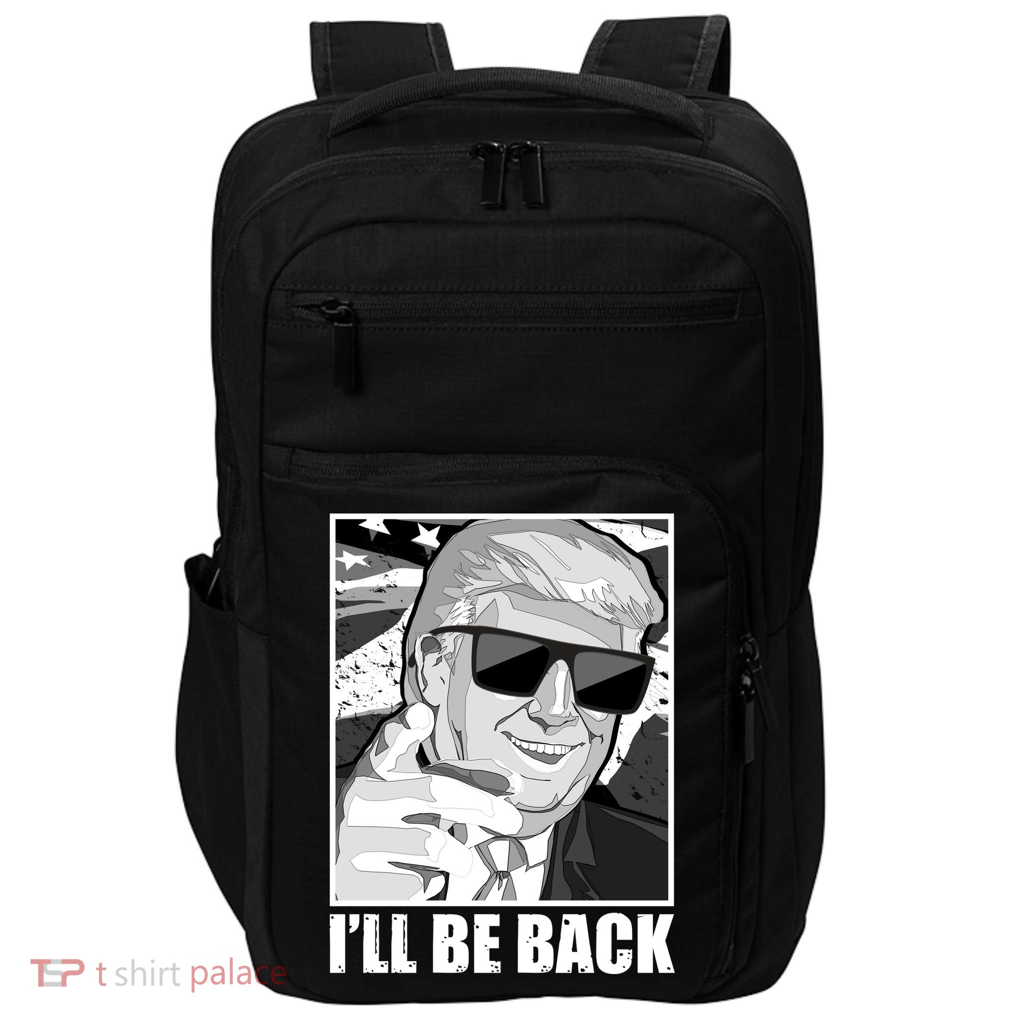 I'll Be Back Terminator Trump 2024 Election Impact Tech Backpack