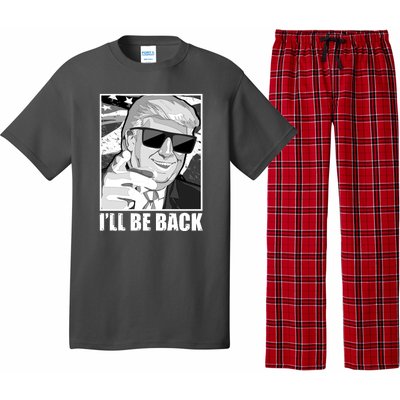 I'll Be Back Terminator Trump 2024 Election Pajama Set