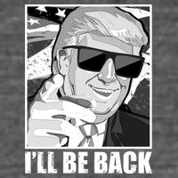 I'll Be Back Terminator Trump 2024 Election Premium T-Shirt
