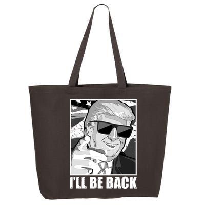 I'll Be Back Terminator Trump 2024 Election 25L Jumbo Tote