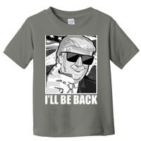 I'll Be Back Terminator Trump 2024 Election Toddler T-Shirt