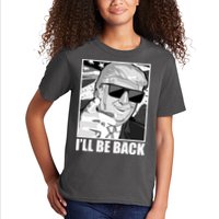 I'll Be Back Terminator Trump 2024 Election Kids T-Shirt