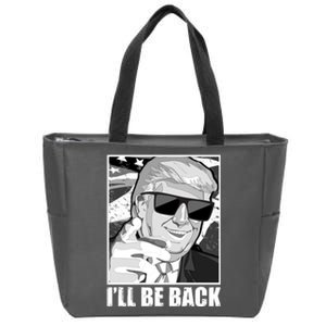 I'll Be Back Terminator Trump 2024 Election Zip Tote Bag