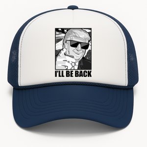 I'll Be Back Terminator Trump 2024 Election Trucker Hat